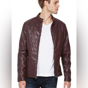 Guess Leather Biker Jacket